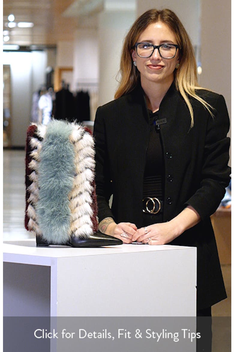 Briash Mixed Faux Fur Bootie video