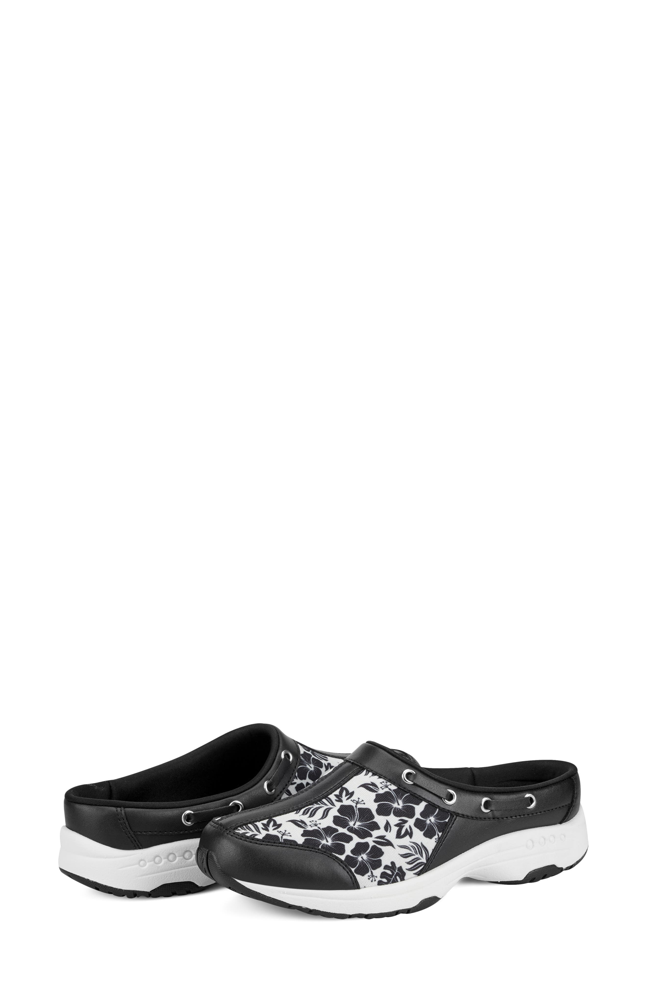 Easy Spirit Travelport Clog, Alternate, color, Black