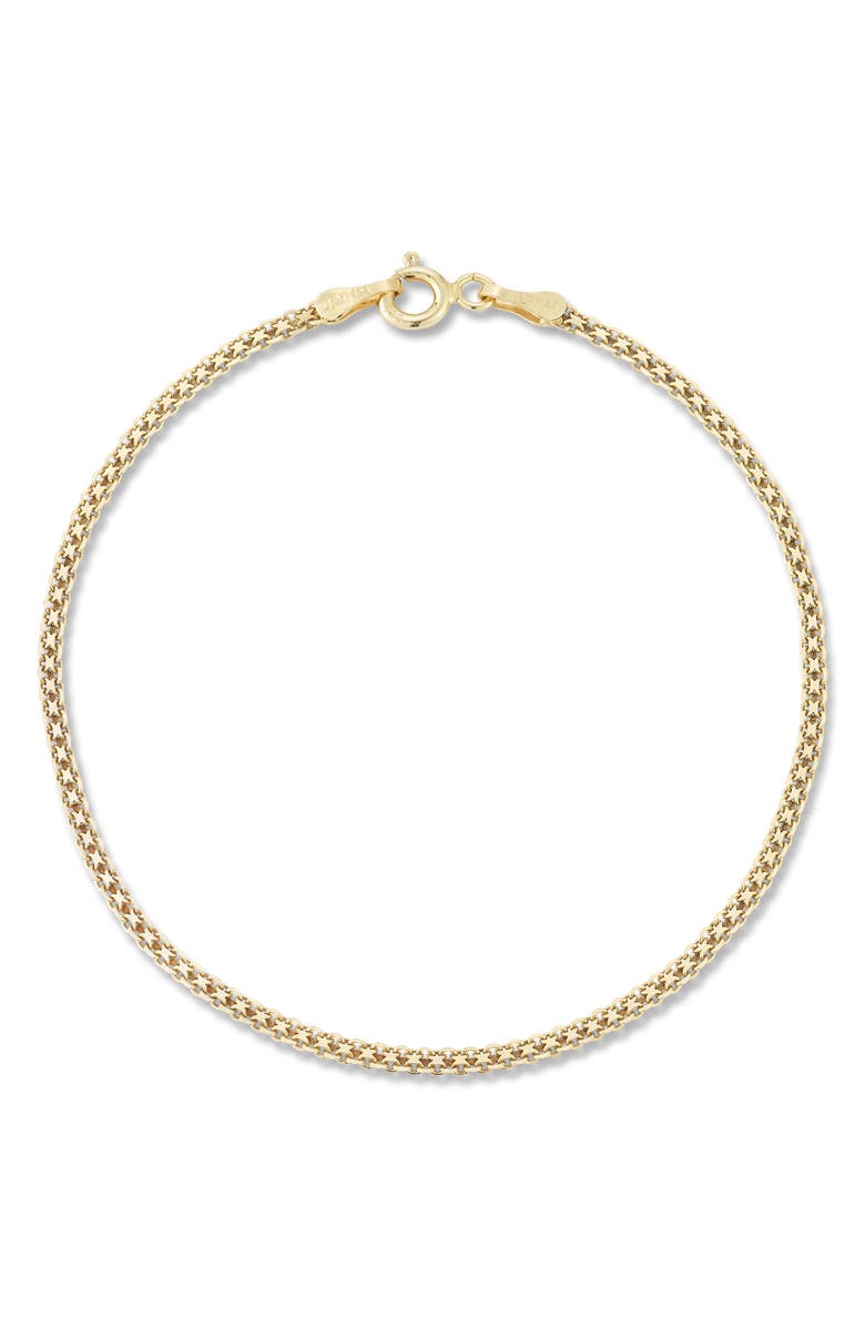 Ember Fine Jewelry <p>14K Gold Chain Bracelet</p>, Main, color, Gold