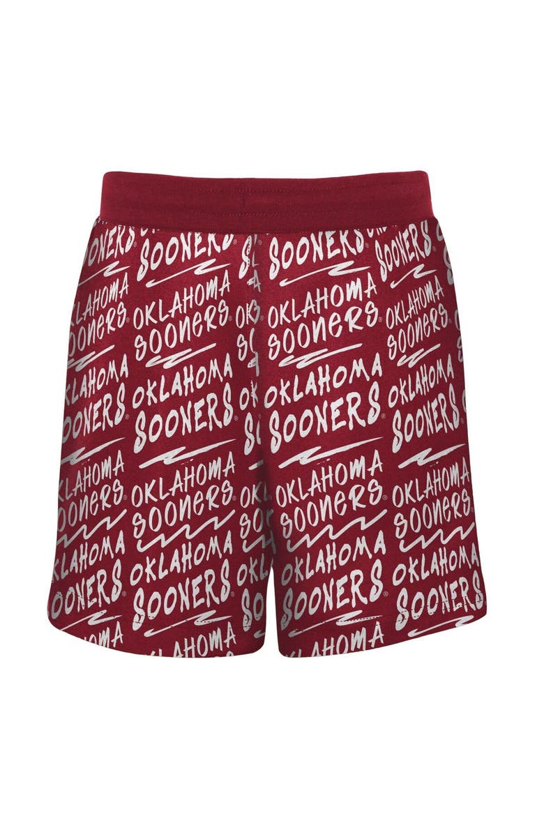 Youth Crimson Oklahoma Sooners Super Shorts, Alternate, color, Crimson