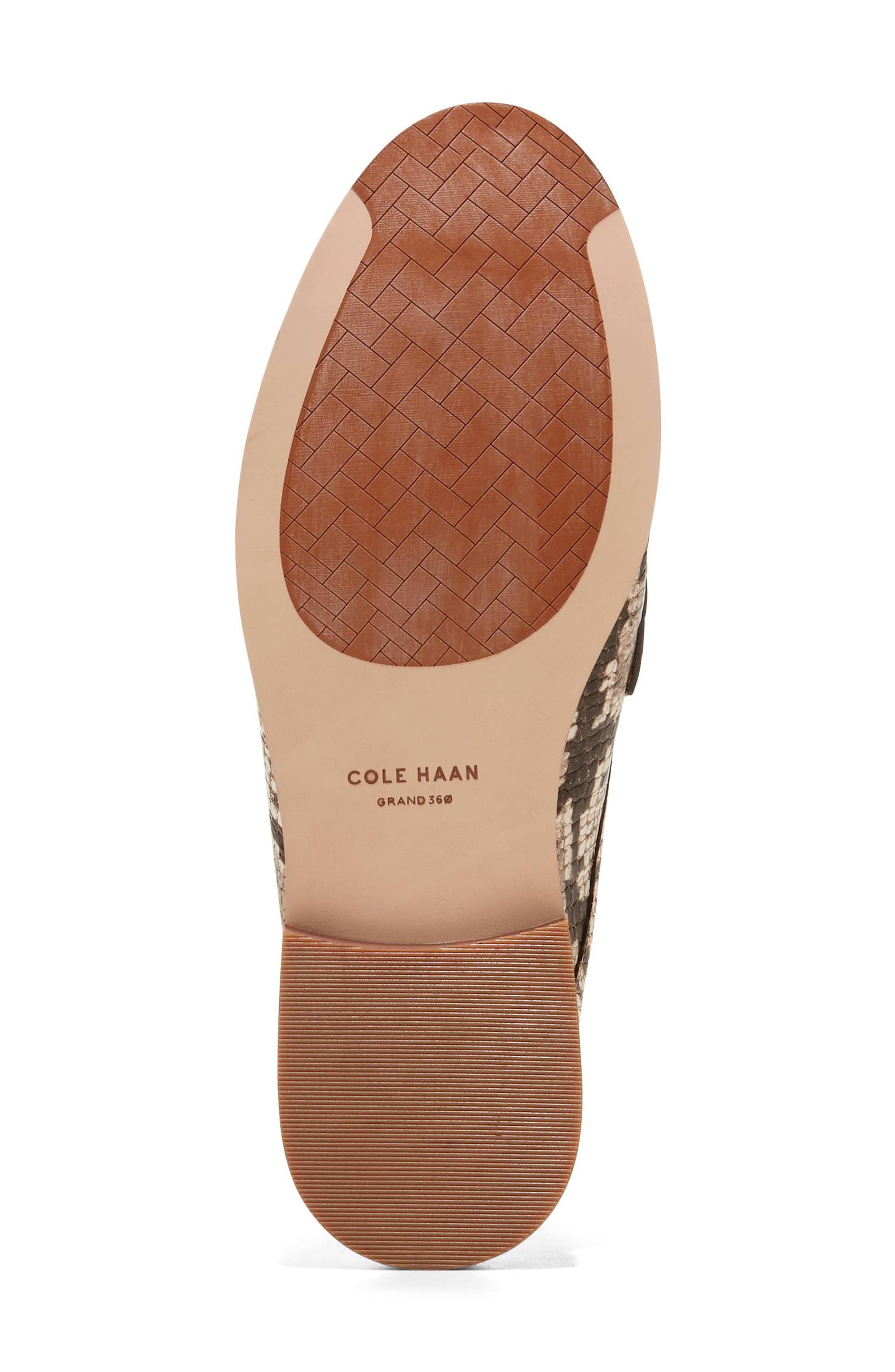 Cole Haan Lux Snakeskin Embossed Mule, Alternate, color, 