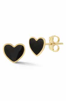 Ember Fine Jewelry Heart Stud Earrings