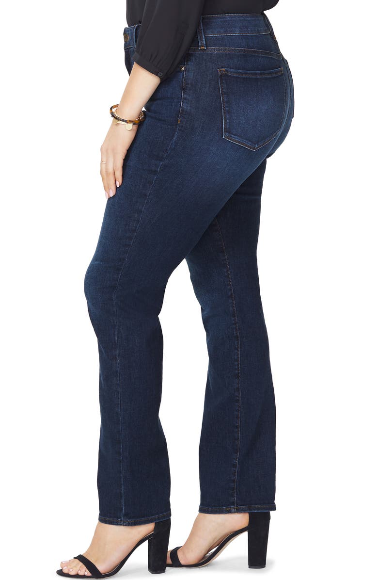 NYDJ Marilyn Straight Leg Jeans, Alternate, color, Quinn