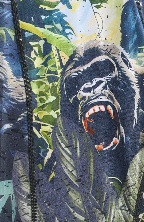 ETHIKA ETHIKA KIDS' KING S JUNGLE BOXER BRIEFS