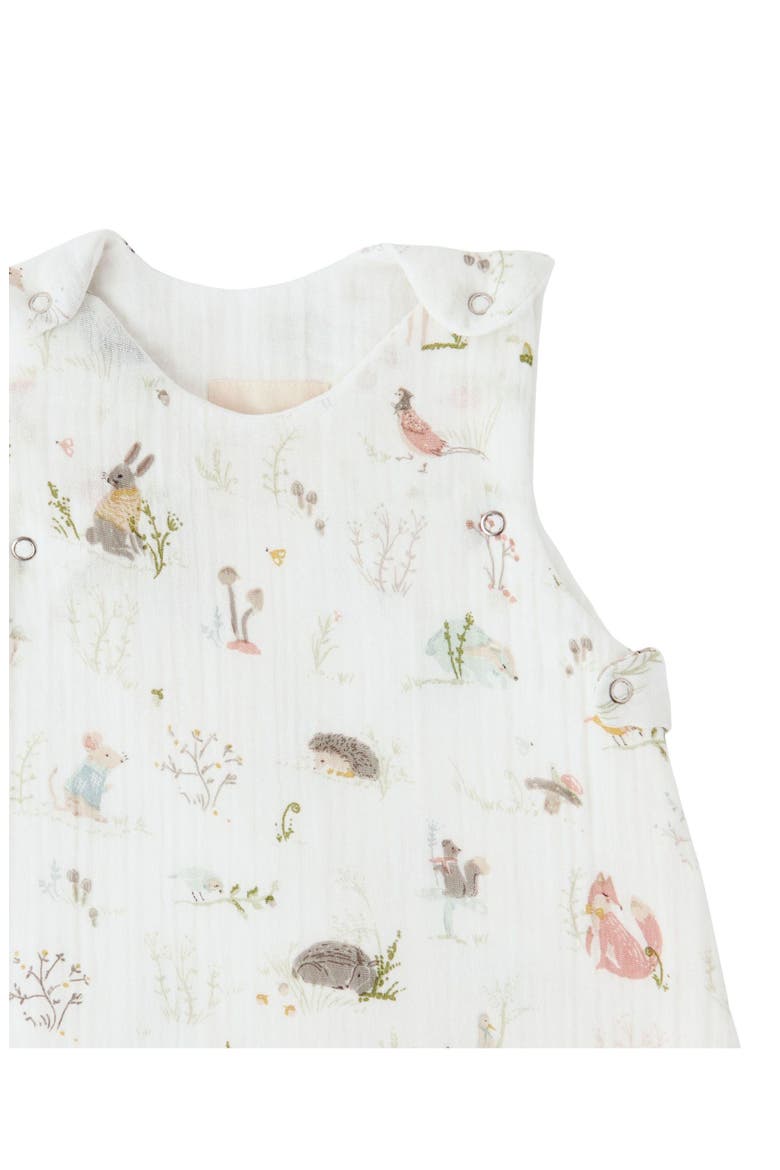 1.0 Organic Cotton Wearable Blanket, Alternate, color, FOREST FABLE