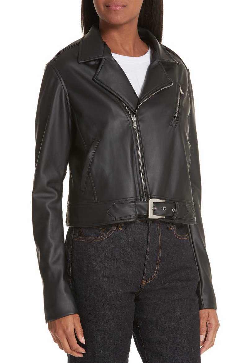 x Paramount Grease Faux Leather Biker Jacket (Nordstrom Exclusive), Alternate, color, DANNY BLACK