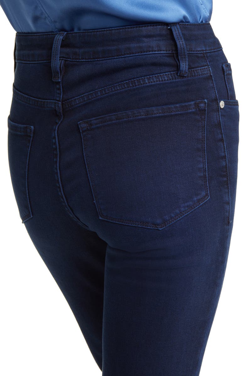 FRAME Le Crop Flare Raw Hem Jeans, Alternate, color, 