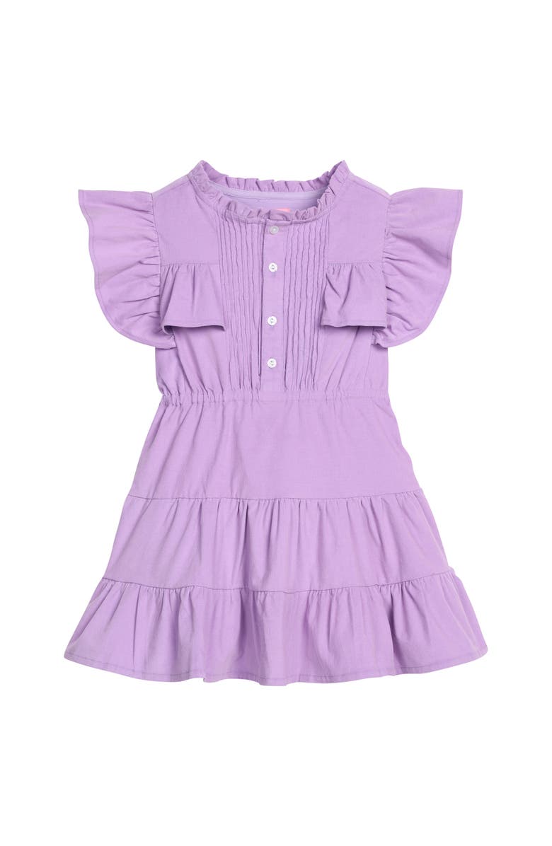 BISBY Kids' Corduroy Rodeo Dress, Main, color, Lavender Corduroy