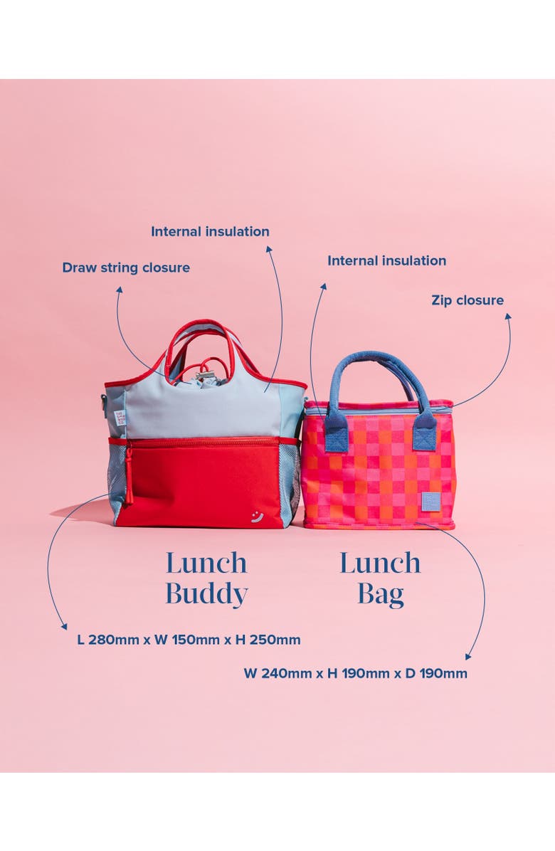 The Somewhere Co Raspberry Crush Lunch Buddy, Alternate, color, Raspberry Crush