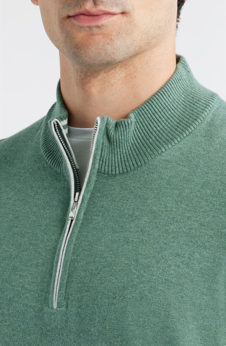 johnnie-O Desmond Half Zip Sweater, Alternate, color, Rover