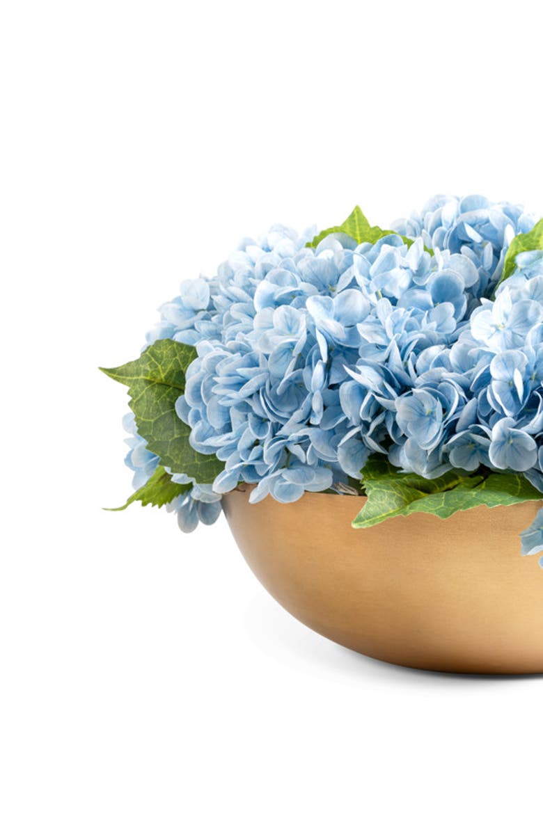 CocoBella Ian Realtouch Hydrangea Arrangement, Alternate, color, Azure