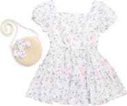 Draper James Floral Tiered Dress & Purse Set