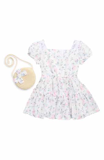 Draper James Kids' Floral Tiered Dress & Purse Set