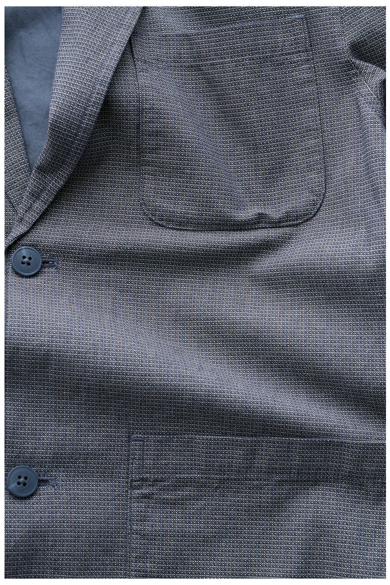 Dominick Organic Cotton Blazer, Alternate, color, BLUE SAIL