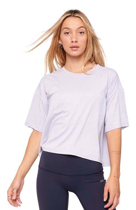 Cozy Boxy Tee Short Sleeve Top