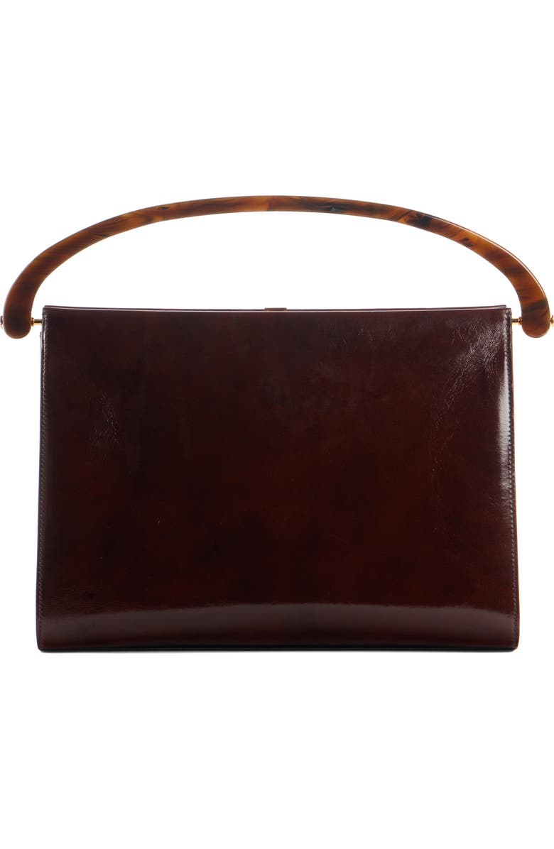 Dries Van Noten Medium Leather Top Handle Bag, Main, color,