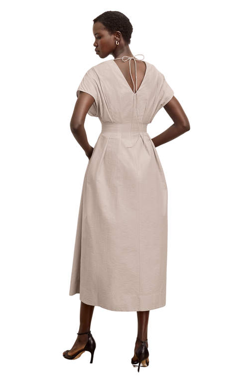 M.m.lafleur Jelina Dress In Brown