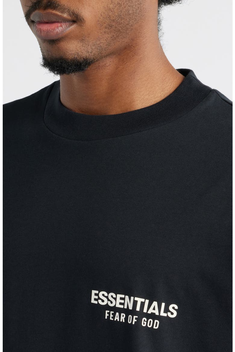 Classic Fit Long Sleeve Logo Graphic T-Shirt, Alternate, color, VINTAGE BLACK