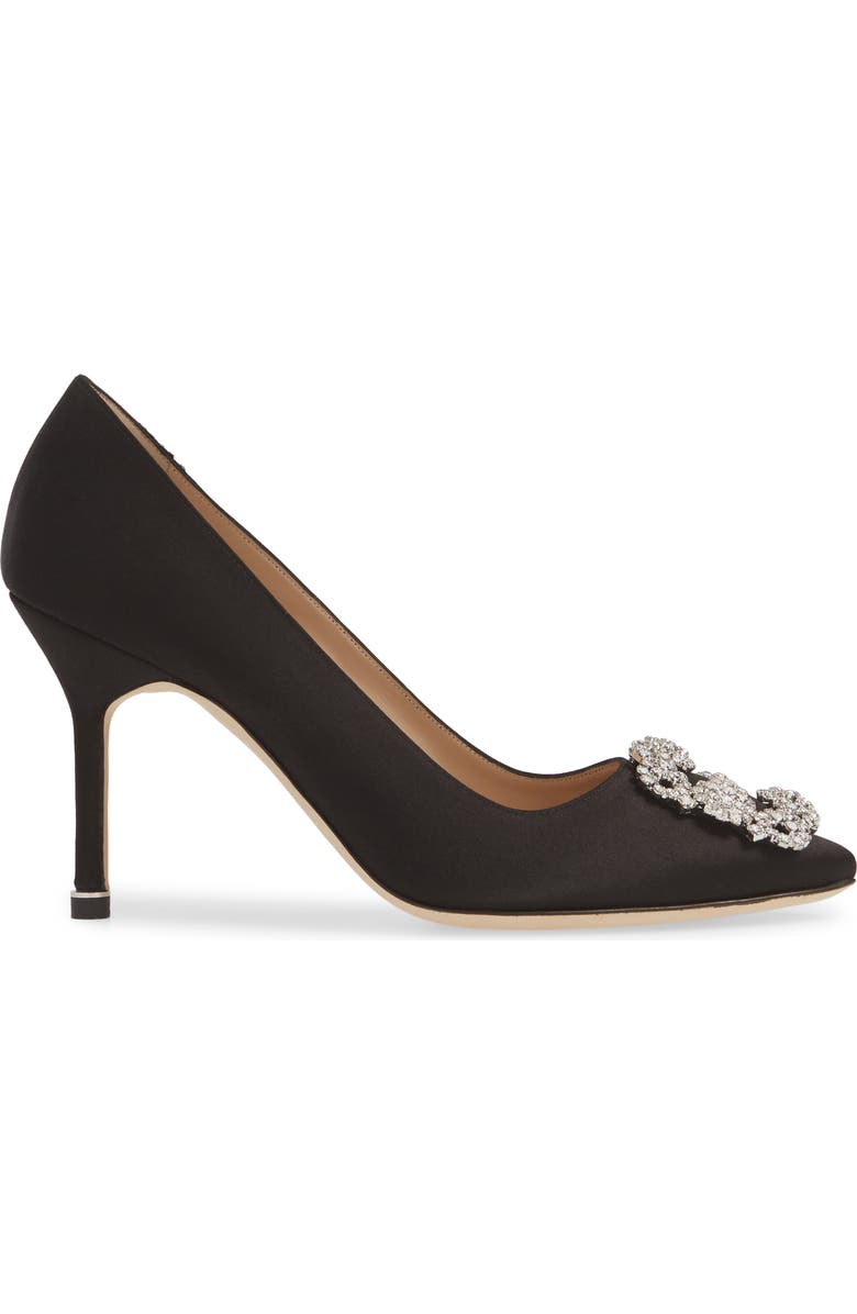 Manolo Blahnik Hangisi Pointed Toe Pump, Alternate, color,