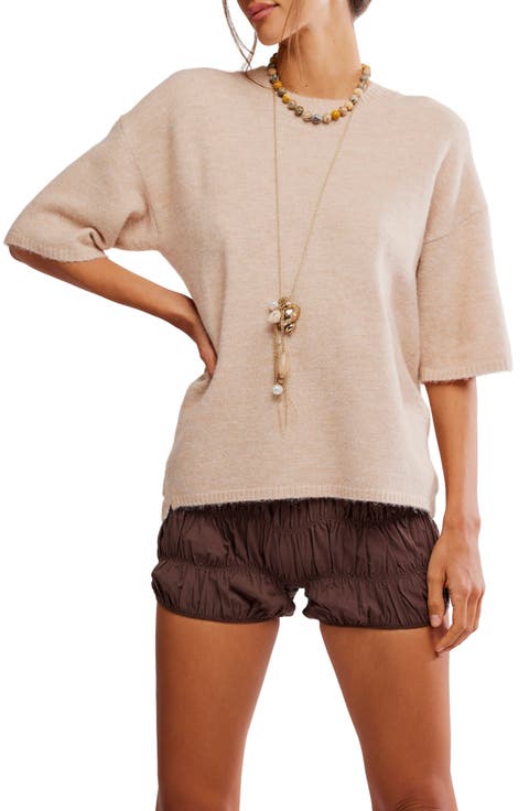 Margot Oversize Short Sleeve Sweater