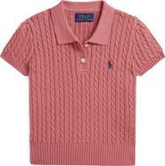 Polo Ralph Lauren Kids' Mini Cable Cotton Polo Sweater