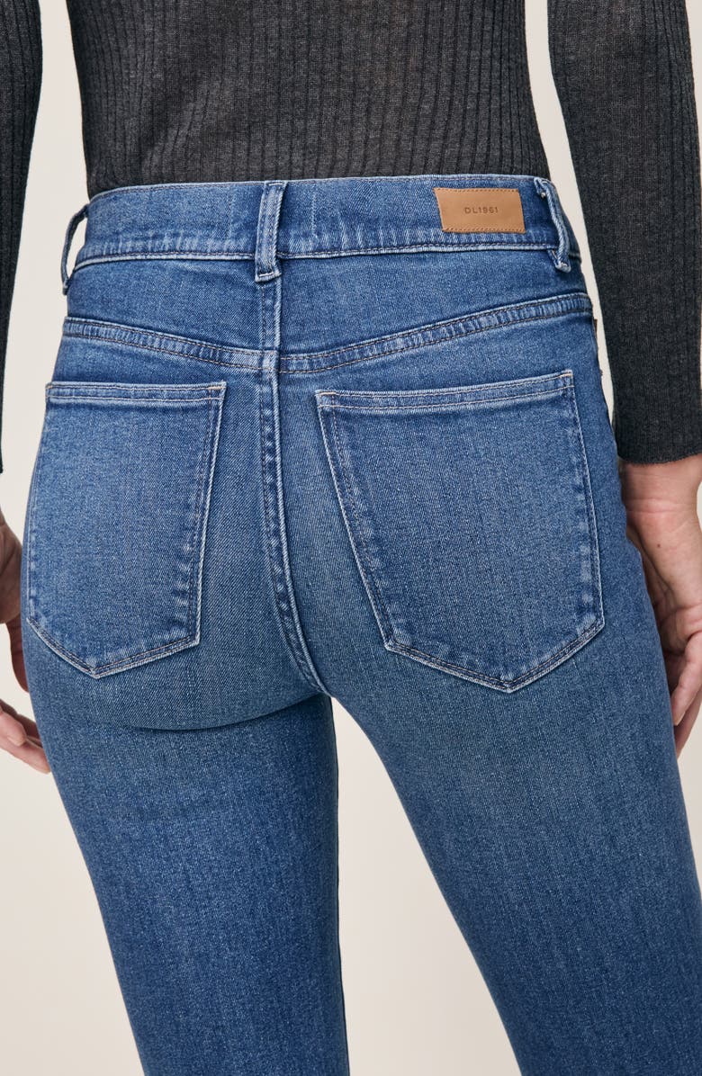 DL1961 Bridget Boot Instasculpt<sup>™</sup> High Rise Jeans, Alternate, color, Oceanside
