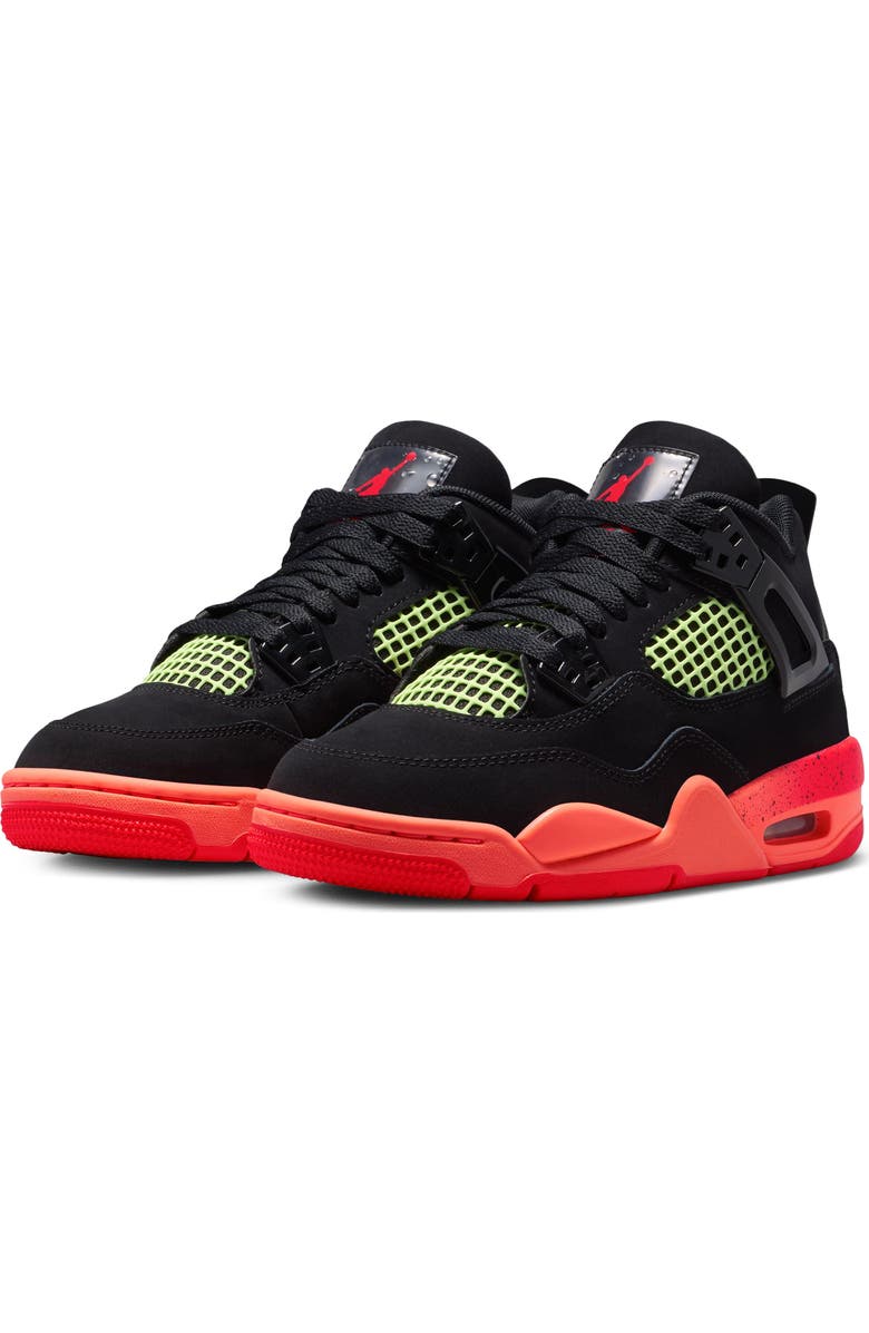Jordan Kids' Air Jordan 4 Retro Basketball Sneaker, Alternate, color,