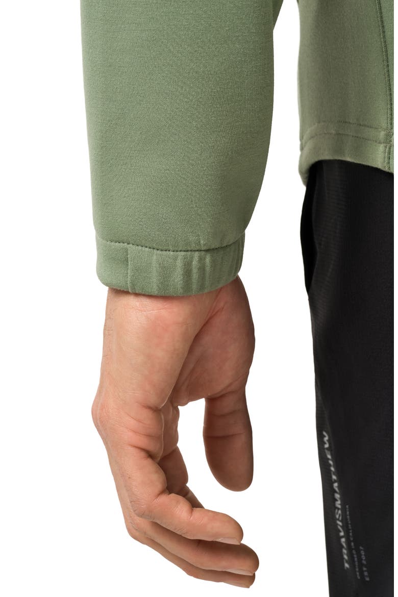 Fibercloud Hoodie, Alternate, color, BALSAM GREEN