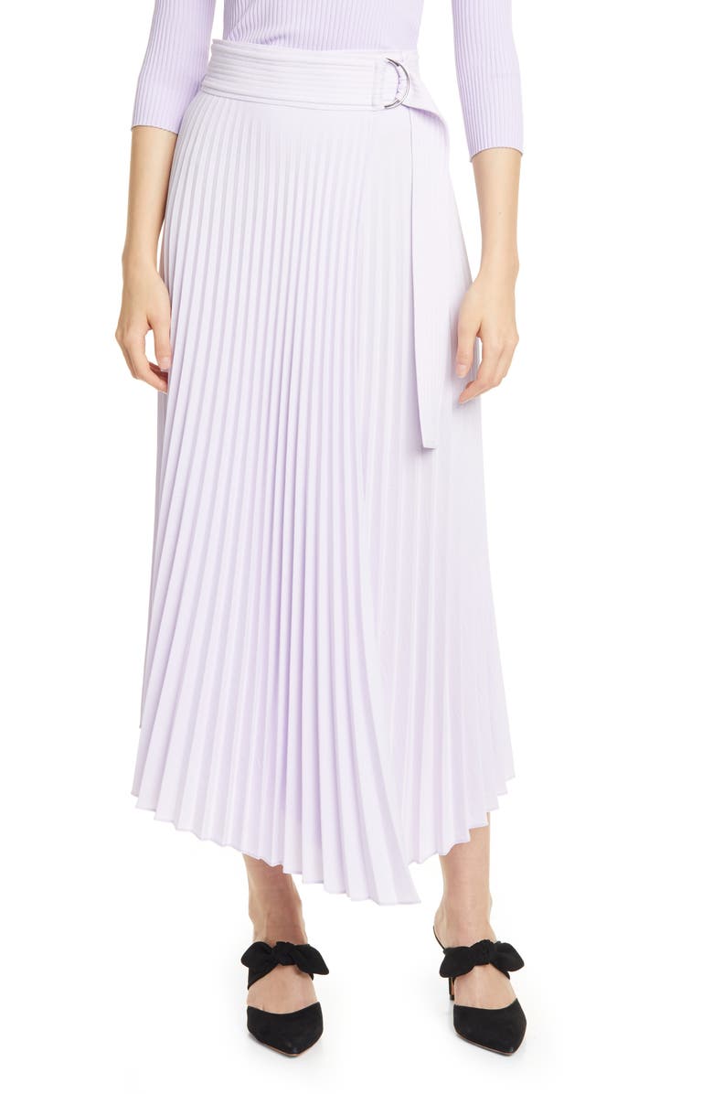 A.L.C. Arielle Asymmetrical Pleated Skirt, Main, color, 