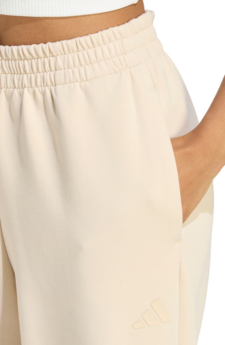 adidas Originals Wide Leg Pants, Alternate, color, Crystal Linen