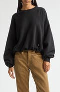 R13 Balloon Crewneck Sweatshirt