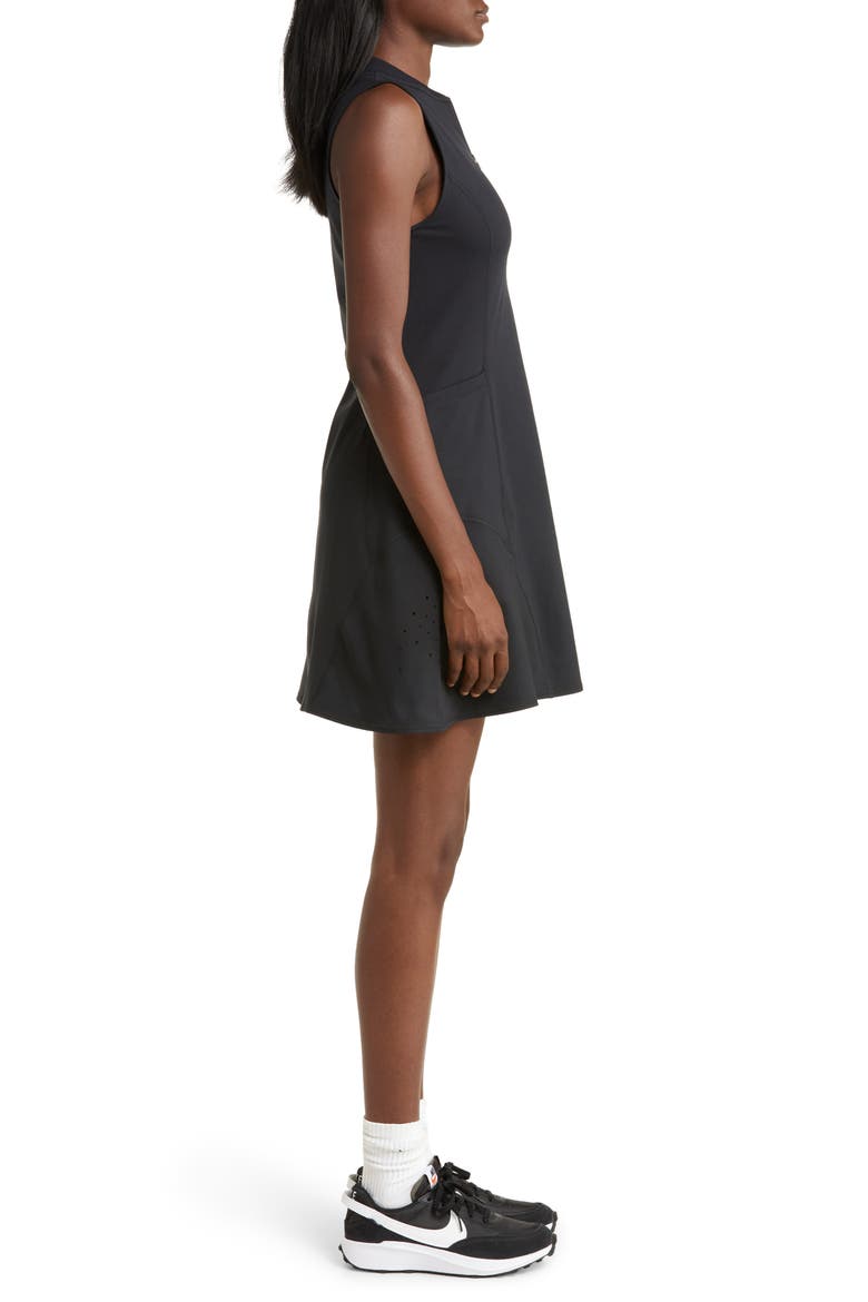 Strength Performance Court Dress, Alternate, color, BLACK