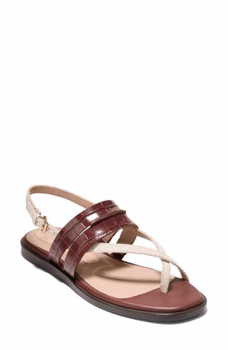 Cole Haan Estella Slingback Leather Sandal