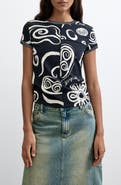 Desigual Graphic Short Sleeve T-Shirt