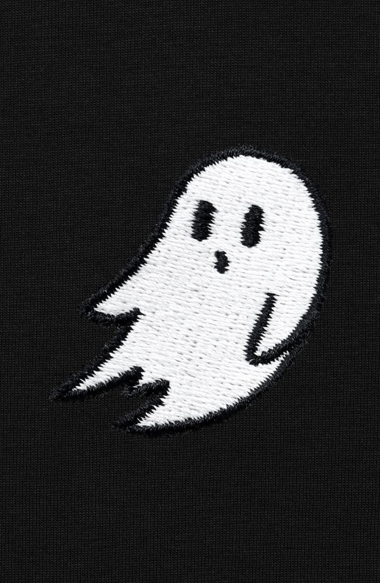 Dalix Ghost Midweight Short Sleeve Polo Shirt, Alternate, color, Black