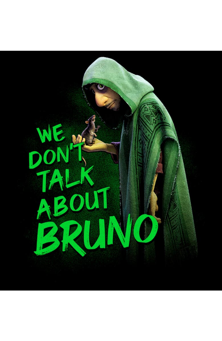 Encanto Boy's Encanto We Don't Talk About Bruno  Graphic T-Shirt, Alternate, color, Black