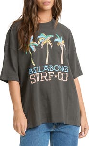 Billabong Found in Paradise Oversize Graphic T-Shirt