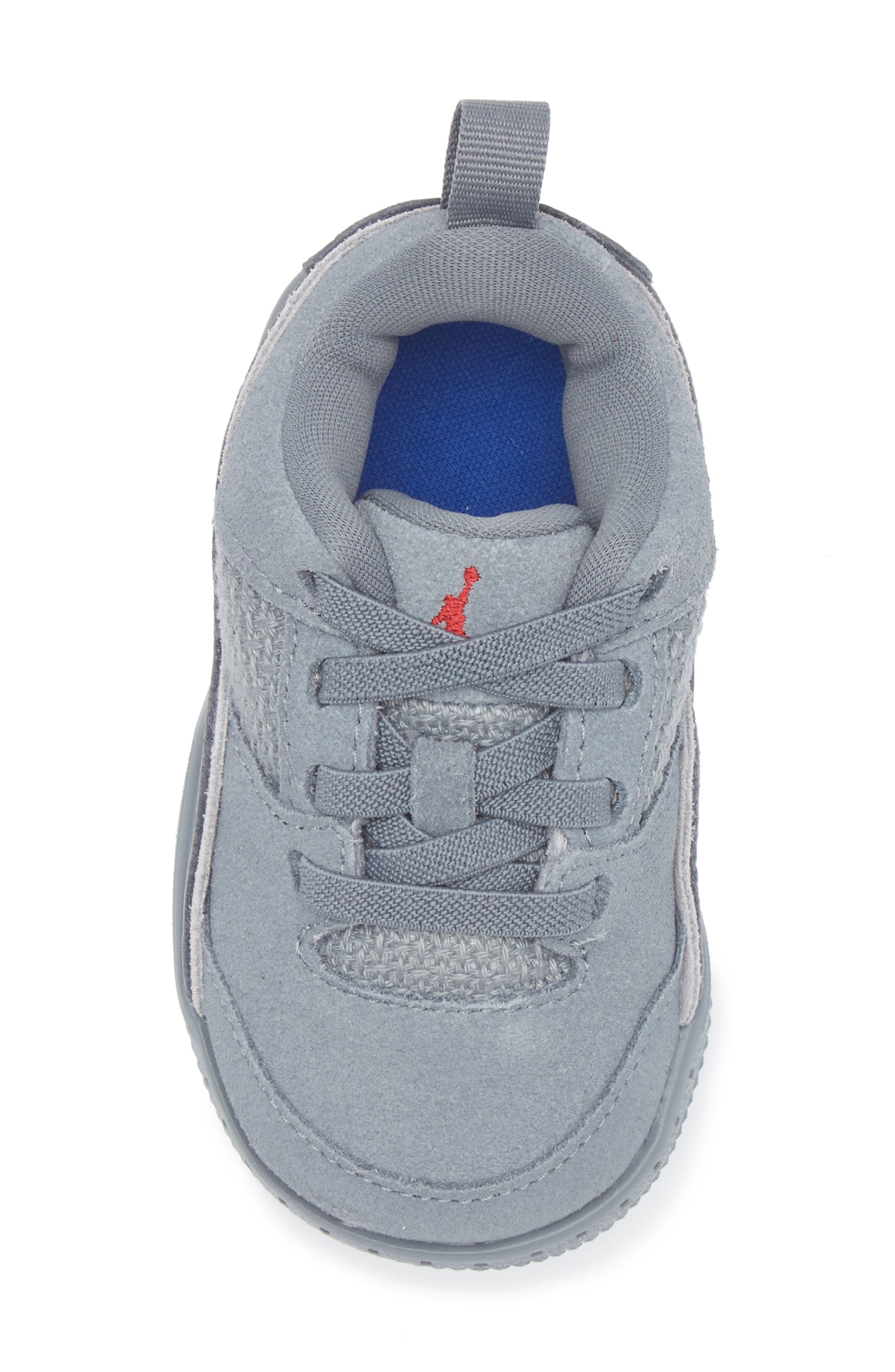 Nike Jordan Flight Sneaker, Alternate, color, Cool Grey/ Red/ Wolf Grey