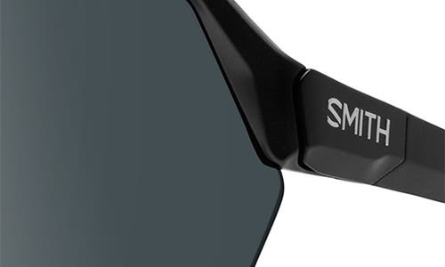 Smith Shift Split Mag™ 142mm Shield Sunglasses In Black/clear To Gray