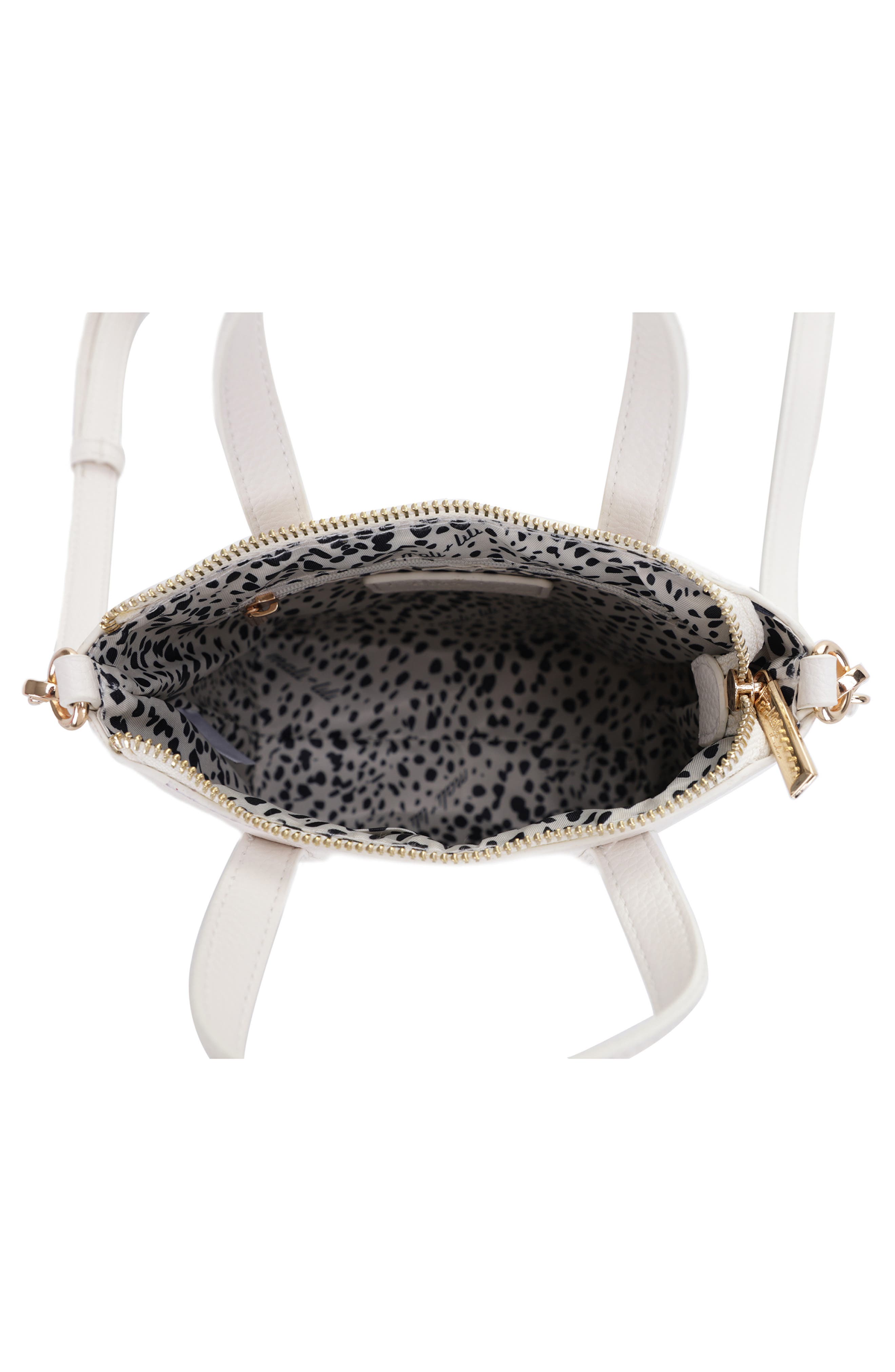 Mali + Lili Mini Mia Vegan Leather Crossbody Tote, Alternate, color, 