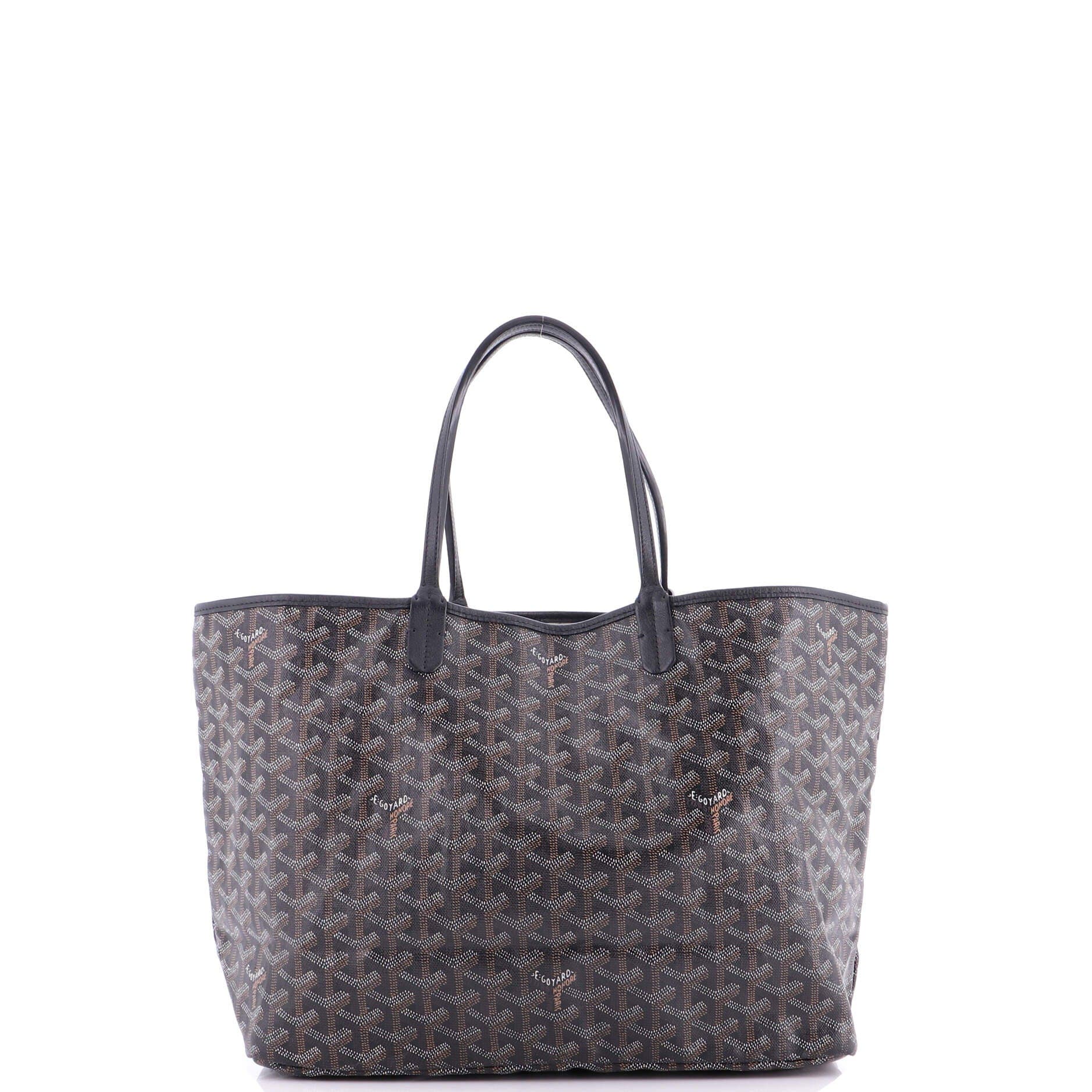 Pre-Owned Goyard Saint Louis Tote Coated Canvas PM, Alternate, color, 