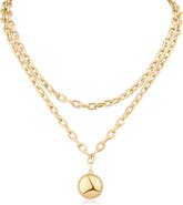JARDIN Disc Pendant Layered Necklace (Nordstrom Exclusive)