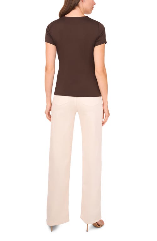 Halogenr Halogen(r) Essential Compression T-shirt In Brown