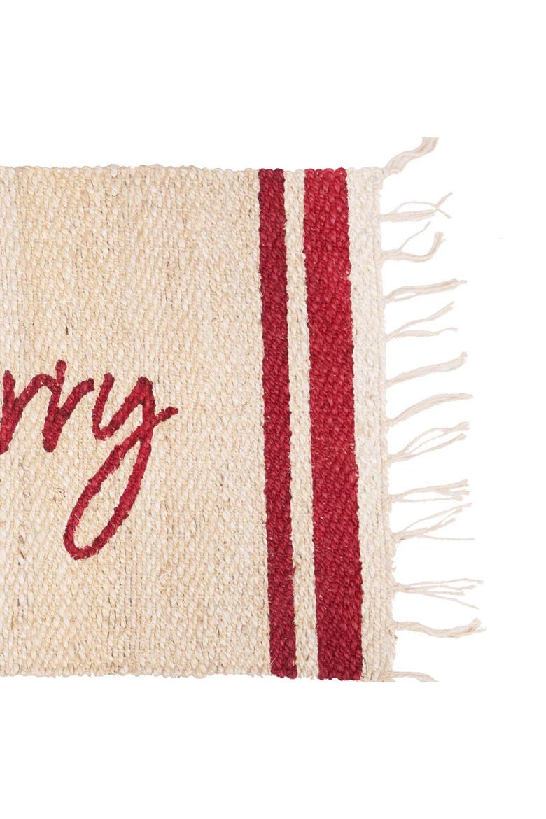 Merry Jute Rug, Alternate, color, Red