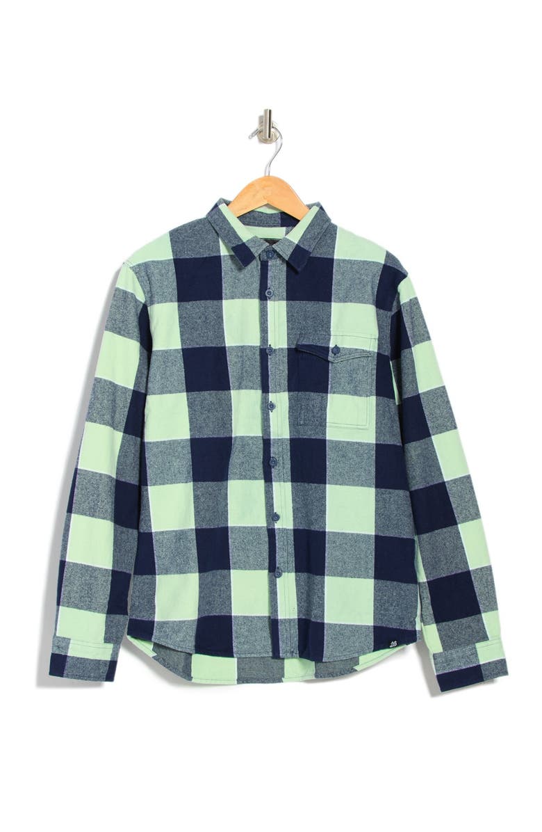 Lost Dolla Long Sleeve Flannel, Alternate, color,