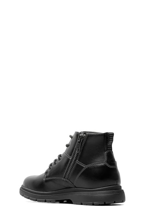 Florsheim Boys' Lookout Jr. Plain Toe Lace Up Boots - Toddler, Little Kid, Big Kid In Black