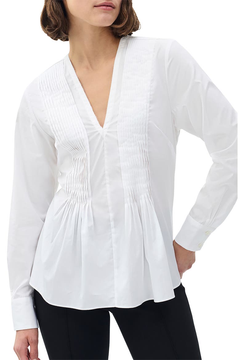 Asher Cotton Top, Main, color, WHITE