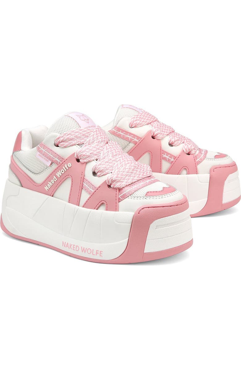 Naked Wolfe Slider Platform Sneaker, Alternate, color,