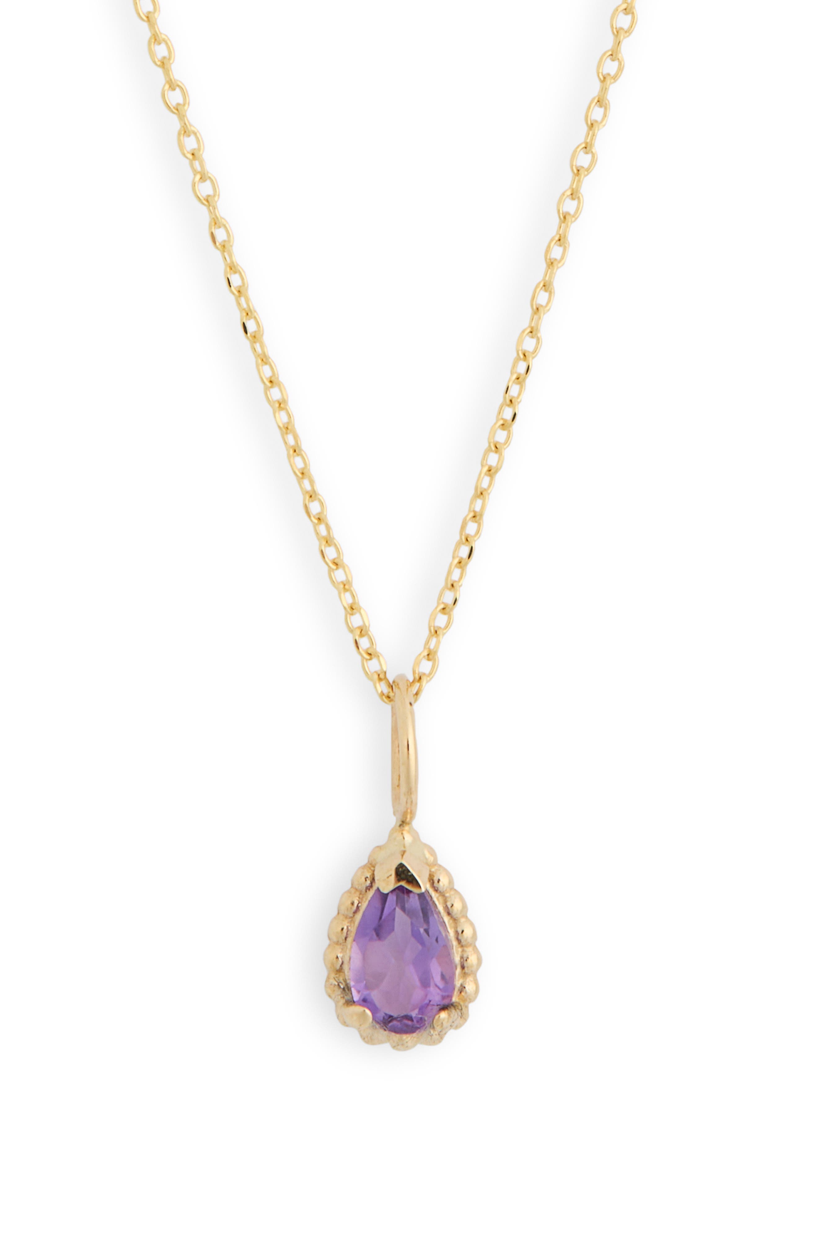 Bony Levy Color Stone Pendant Necklace