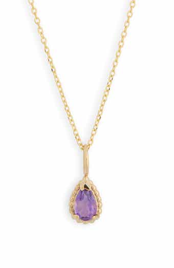 Bony Levy Color Stone Pendant Necklace